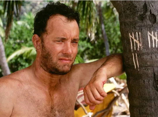 Tom Hanks criticou sua própria cena no filme “Náufrago”